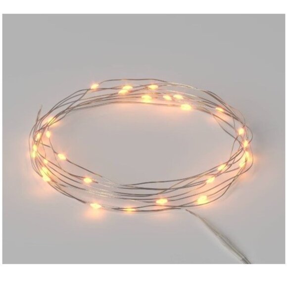 Wondershop™ LED Battery Operated Dewdrop Fairy String Lights, Warm White - Picture 1 of 11